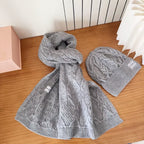 Explosive scarf and hat set