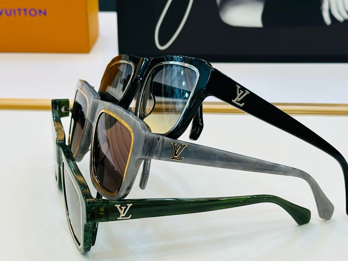 Retro square sunglasses