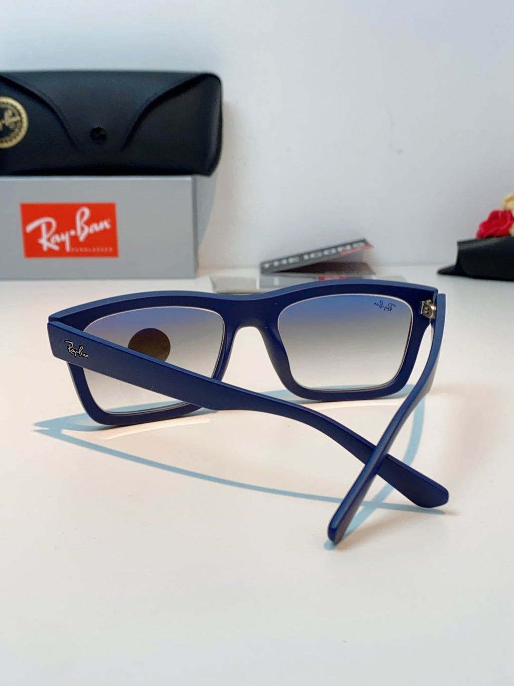 High quality tempered glass sunglasses for men