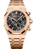 Black - Rosegold 904L Steel - Quartz - 41mm