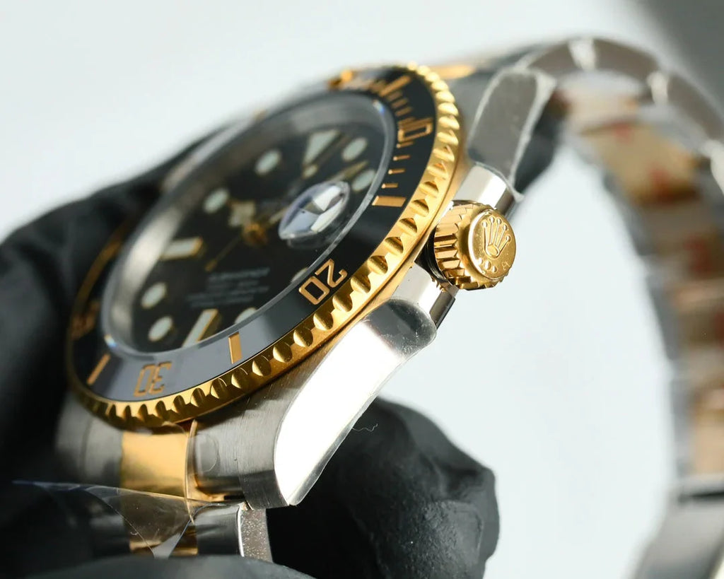 C-Factory -Black - Yellow Silver 904L Steel - Automatic - 41mm