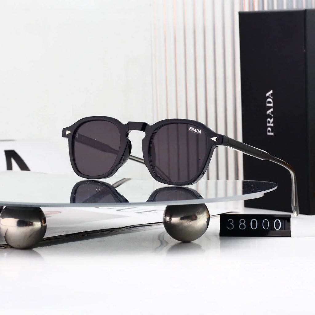 Unisex Minimalist Round Sunglasses