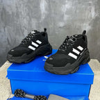 Co branded retro thick sole height increasing sports dad shoes
