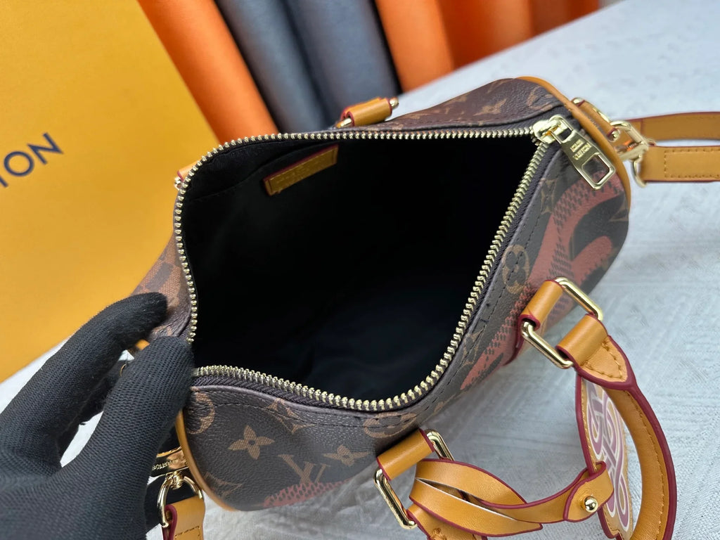 Patchwork craft men's bag pillow bag