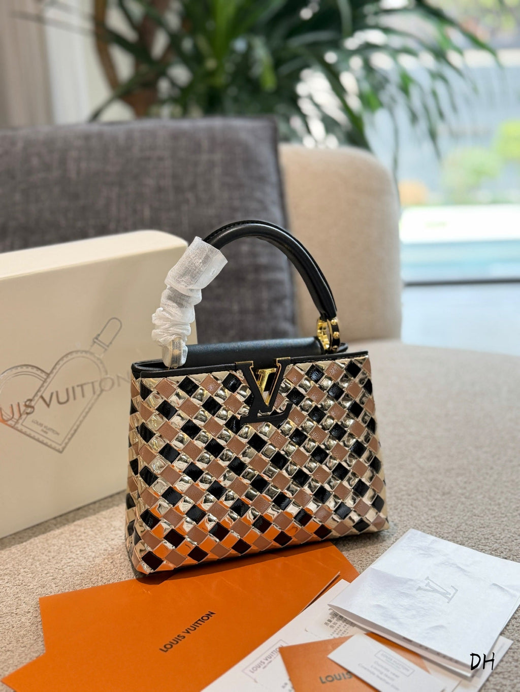 Early Spring Series Woven Handbag