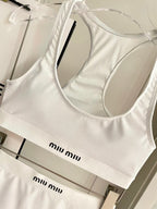 New Knitted Split Swimsuit