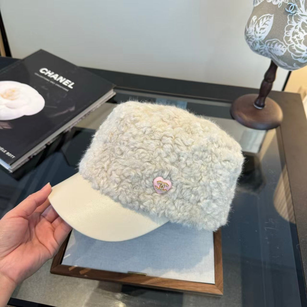 New wool ducktongue military cap