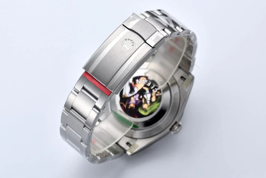 C-Factory - Wine - Silver 904L Steel- Automatic - 41mm
