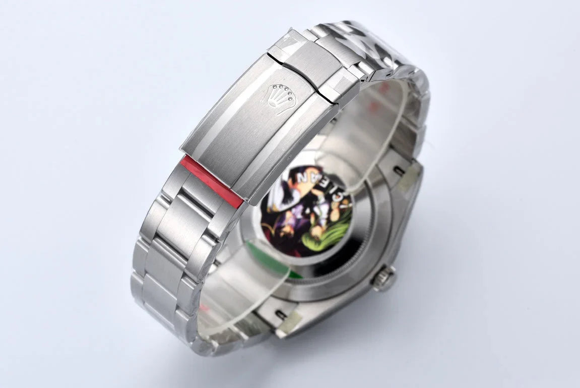C-Factory - Wine - Silver 904L Steel- Automatic - 41mm