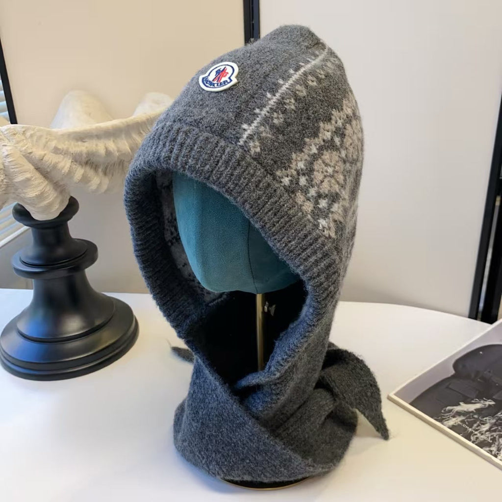 New Classic Scarf Hat Glove Set