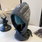 New Classic Scarf Hat Glove Set