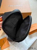 Vertical chest bag and crossbody bag