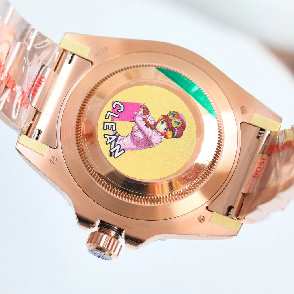 C-Factory - Brown- Rosegold 904L Steel - Automatic - 40mm