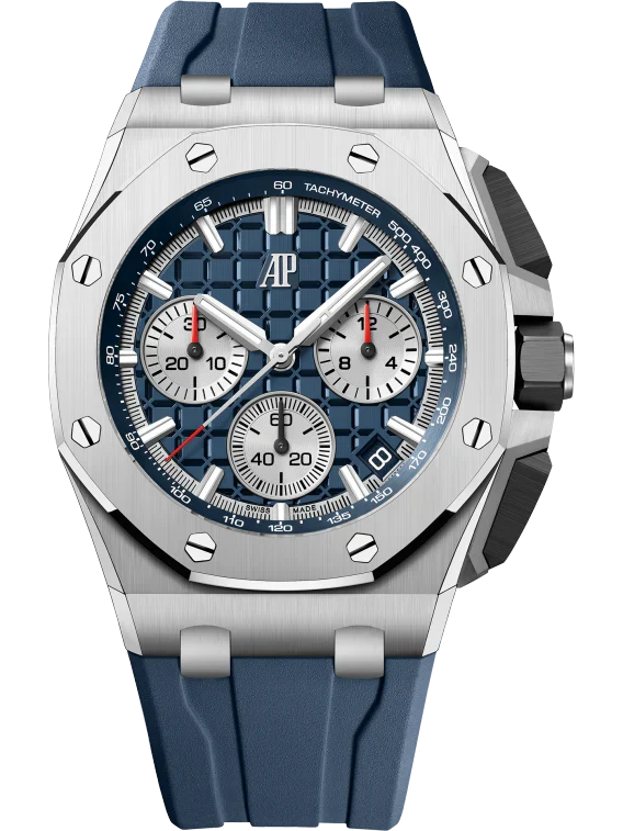 Chronograph - Ceramic Bezel - 904L Steel - Quartz- 43mm