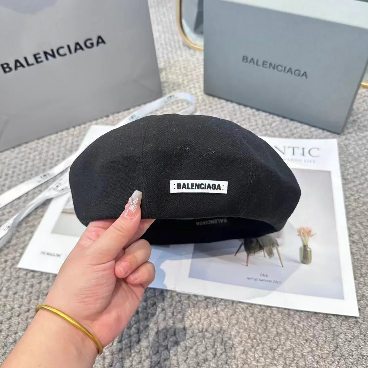 New octagonal hat