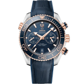 Chronograph - Selfwinding- Blue Leather -  Automatic - 45.5mm