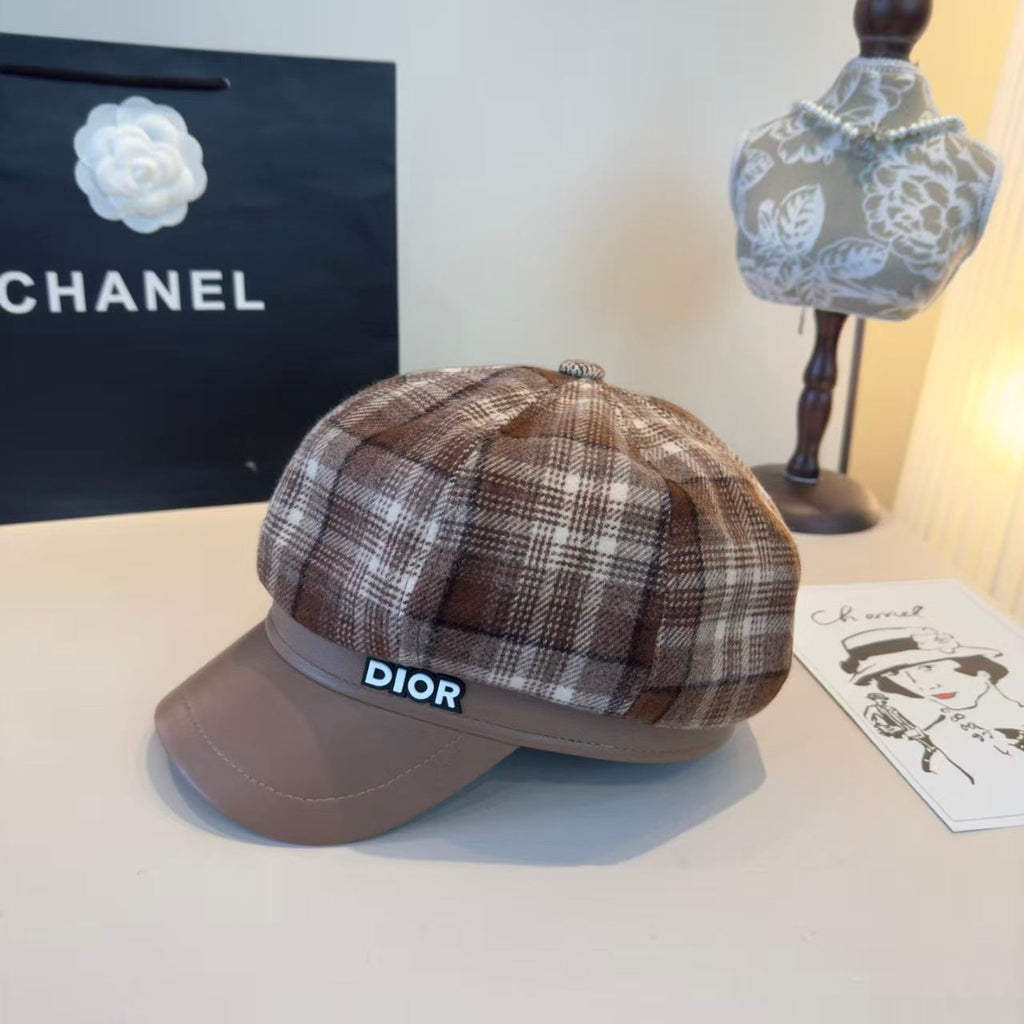 New plaid hat