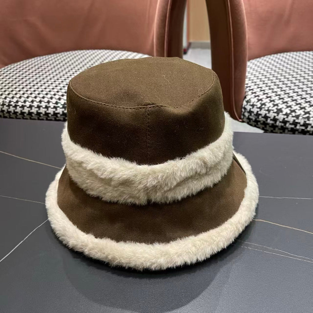 New furry fisherman hat
