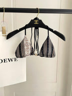 New striped swimsuit