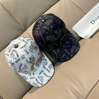 New silk screened canvas baseball cap