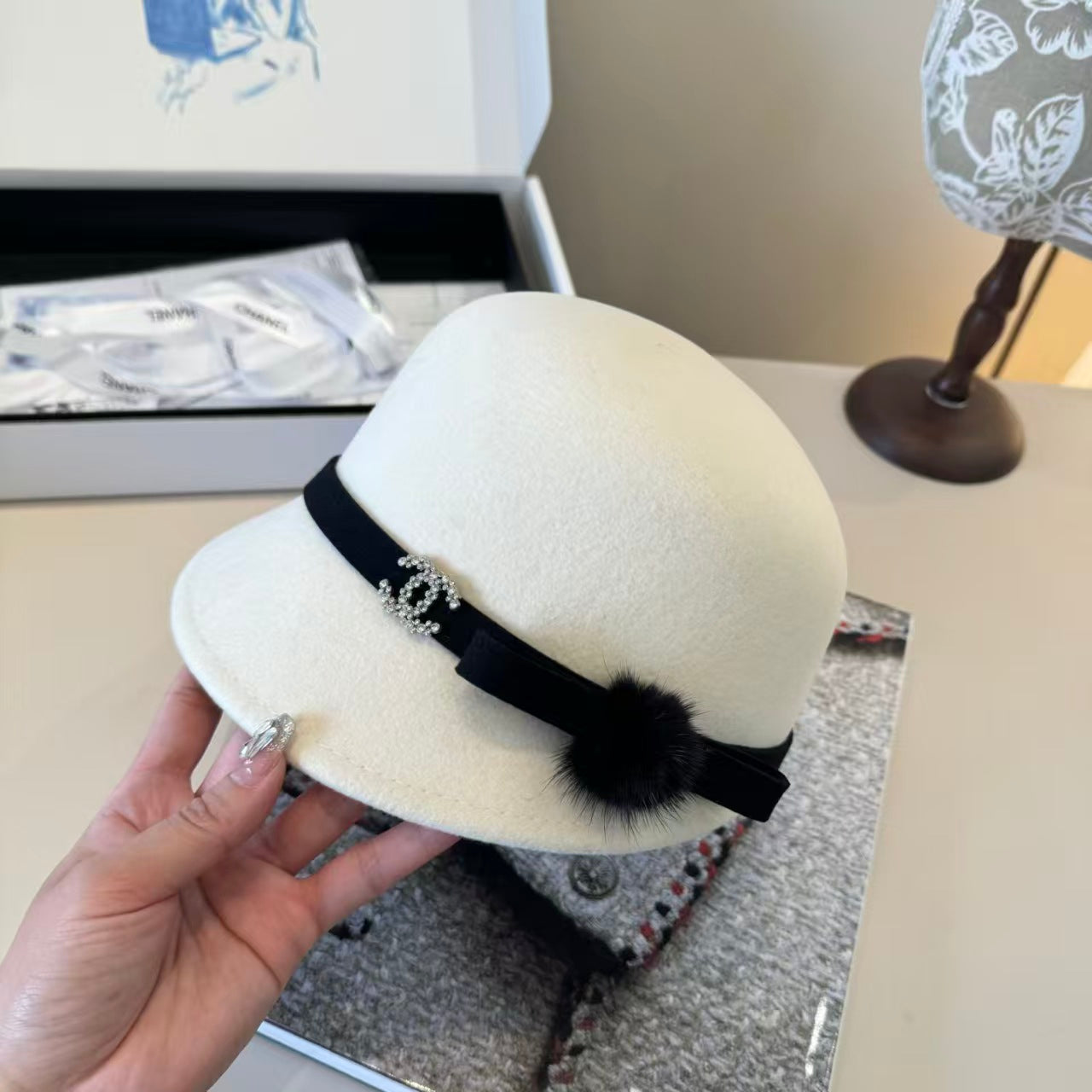 New wool military hat