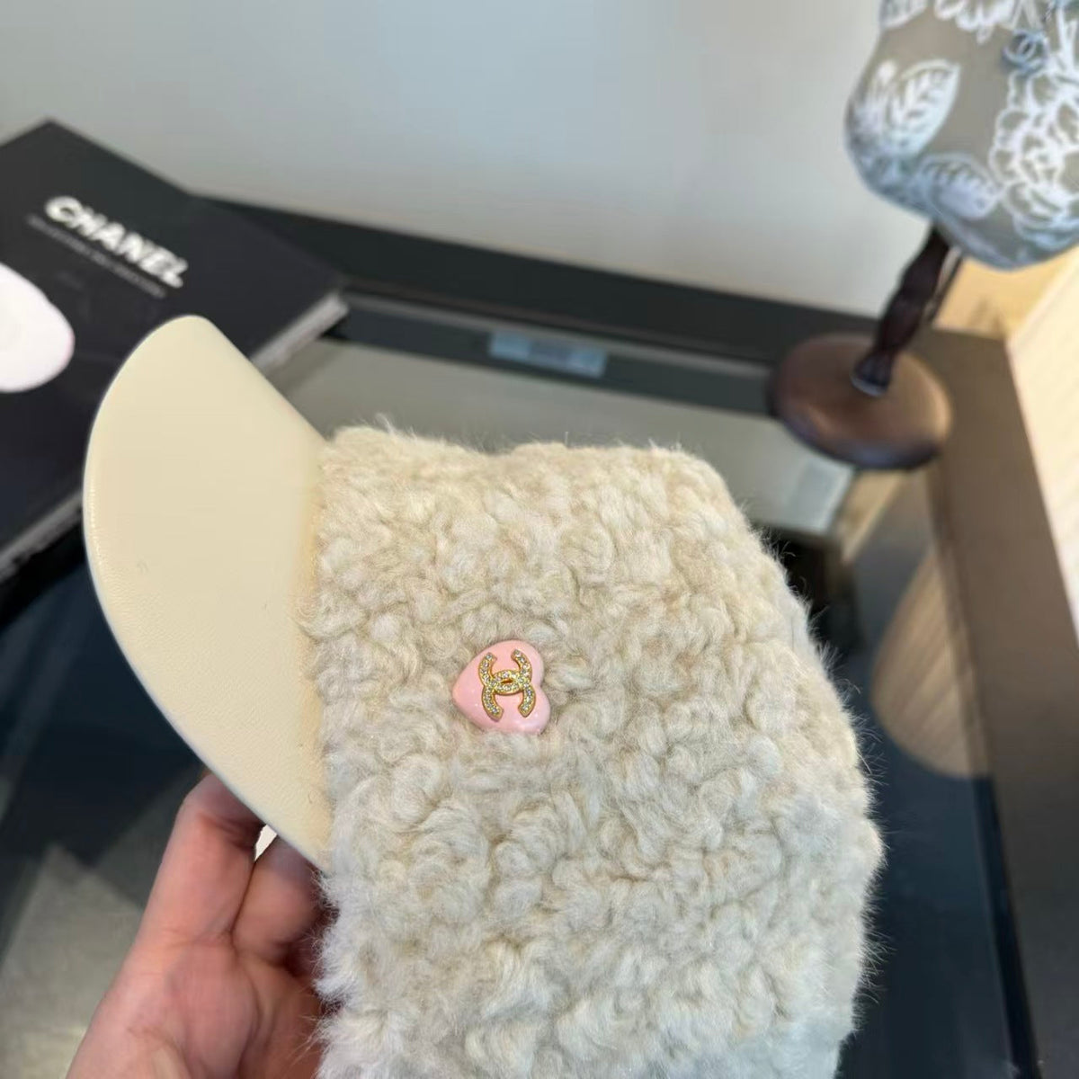 New wool ducktongue military cap