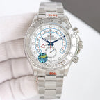 C-Factory -Chronograph - Silver - 904L Steel - Automatic - 44mm