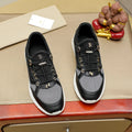 Calf leather sports shoes