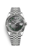 Top- Gey Silver - White 904L Steel - Automatic - 41mm