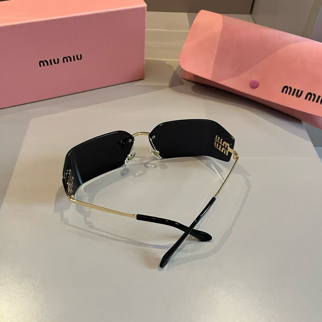 New frameless sunglasses