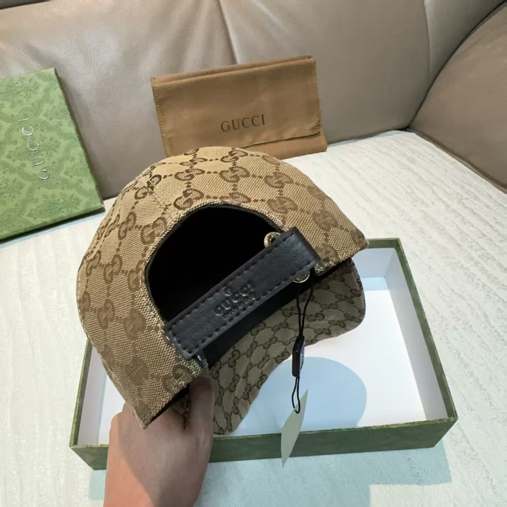 Embroidered baseball cap on the side
