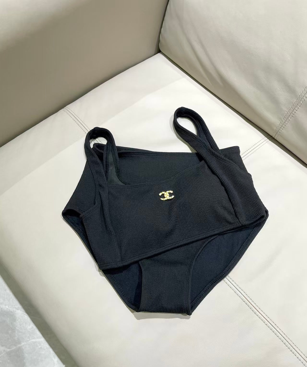 New split swimsuit