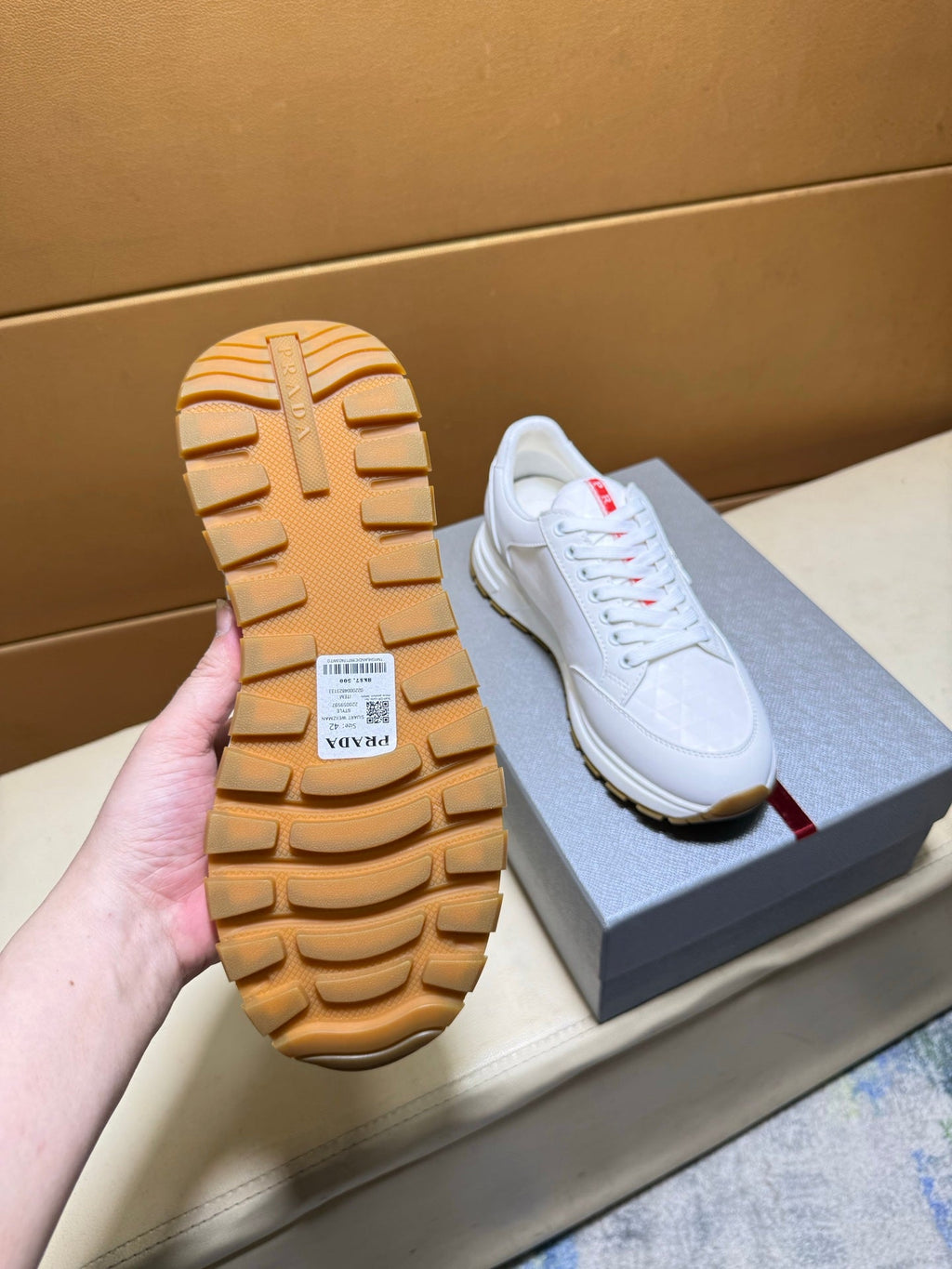 Silk calf leather shoes