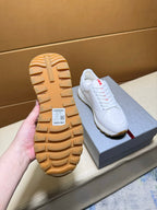 Silk calf leather shoes