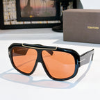 Large frame pilot sunglasses