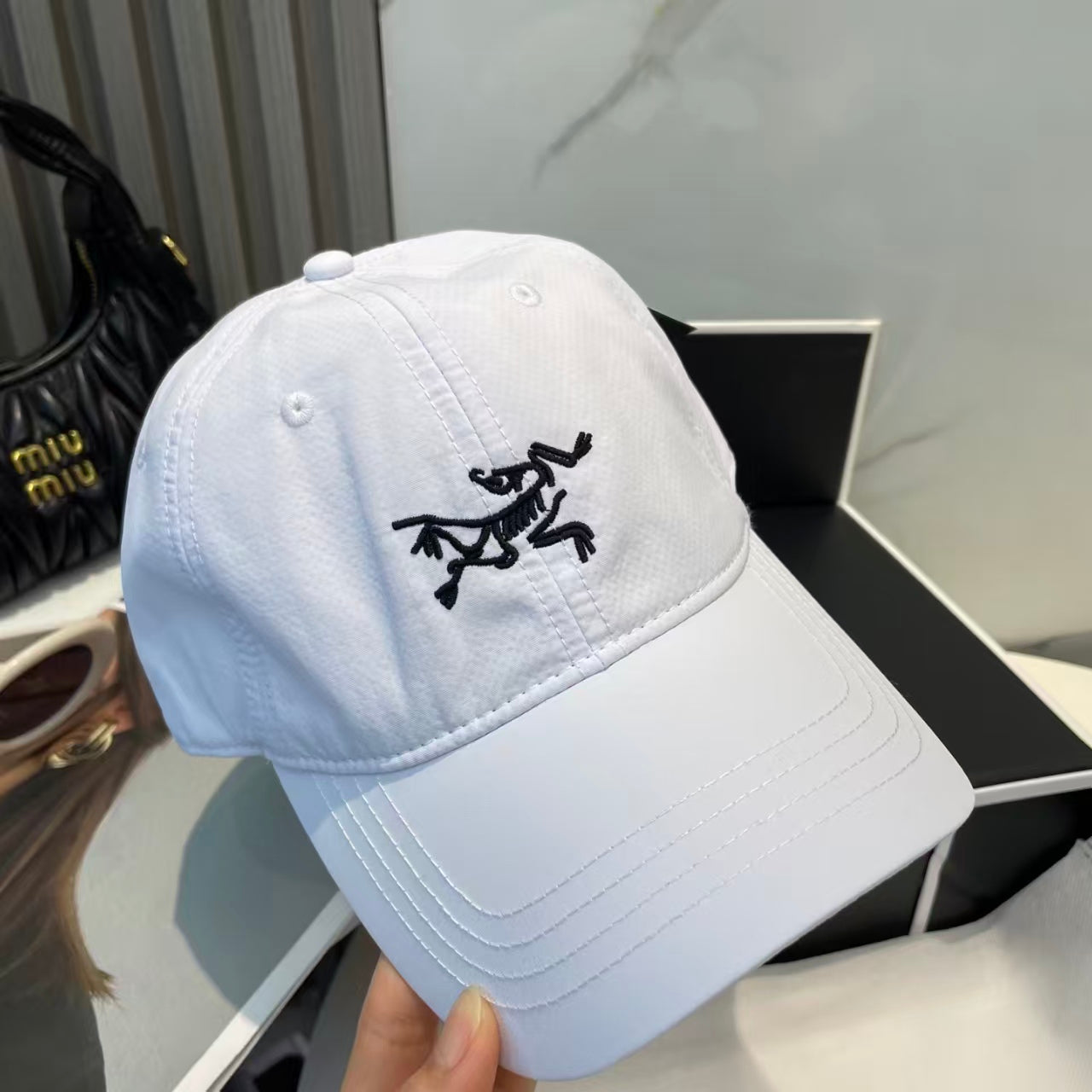 Embroidered baseball cap