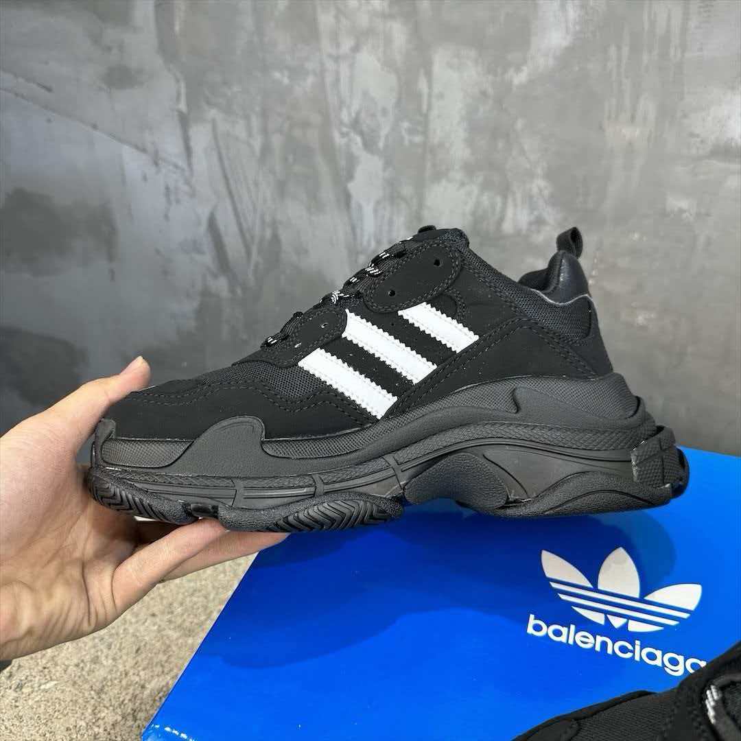 Co branded retro thick sole height increasing sports dad shoes