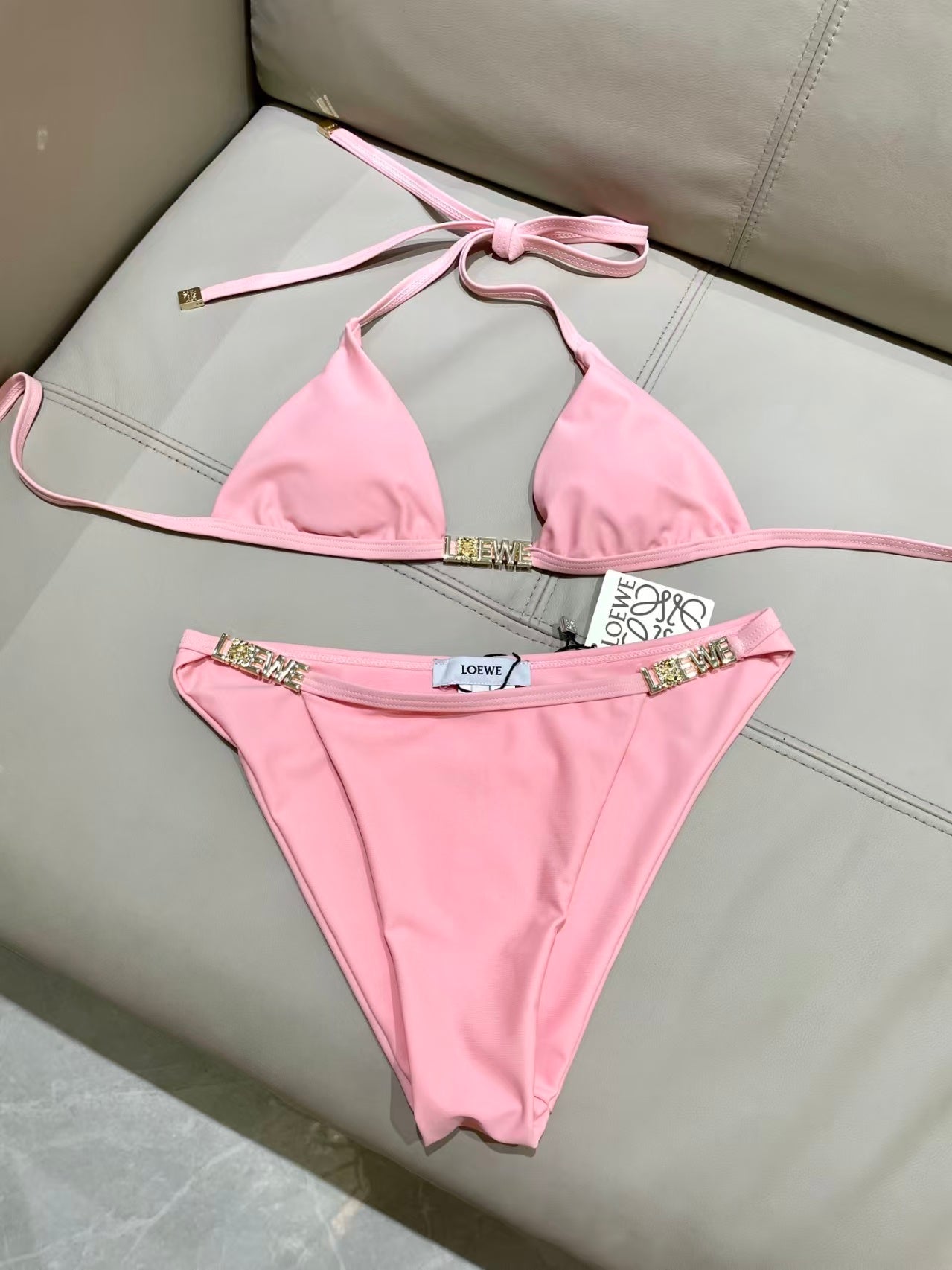 New split swimsuit