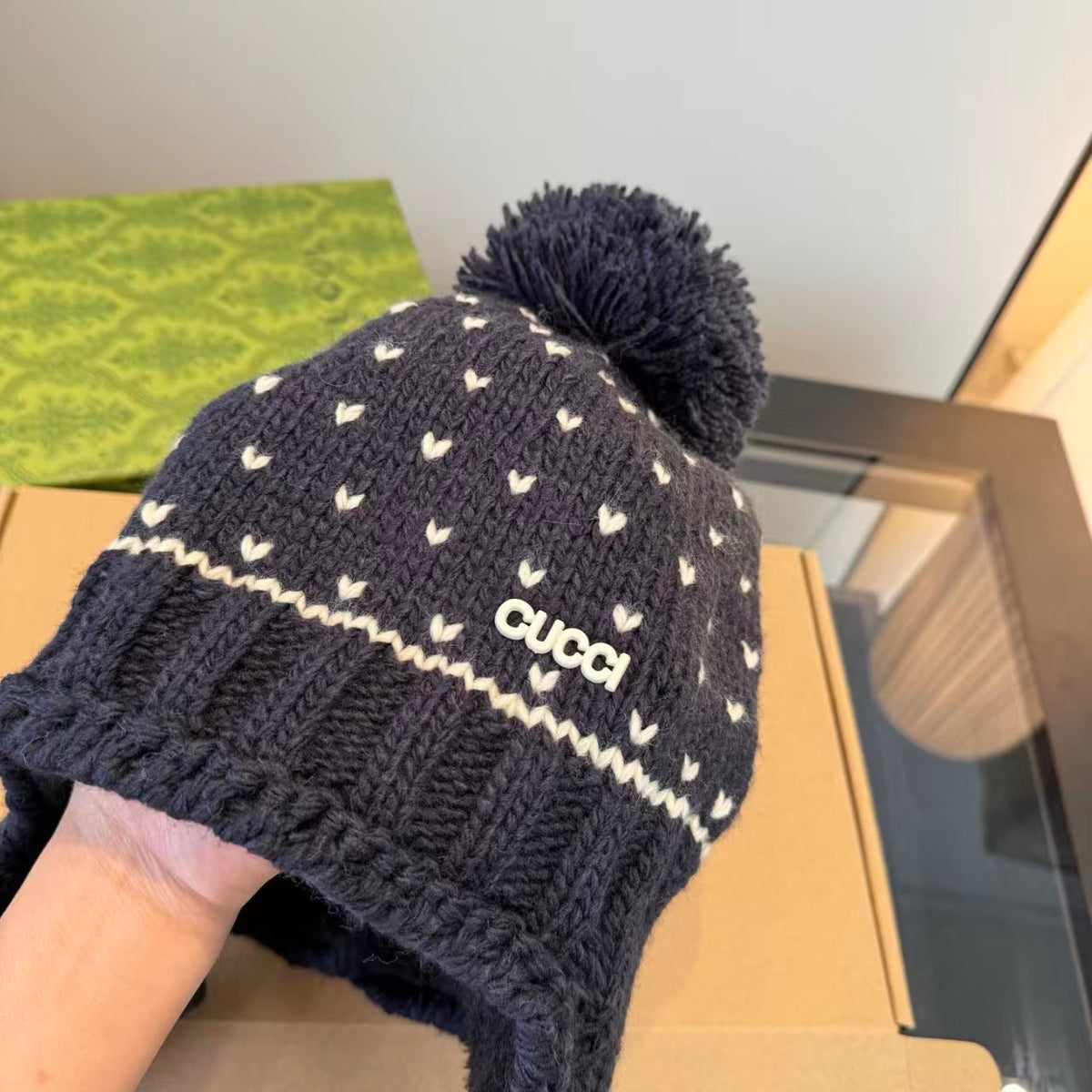 Explosive Knitted Ear Protection Hat