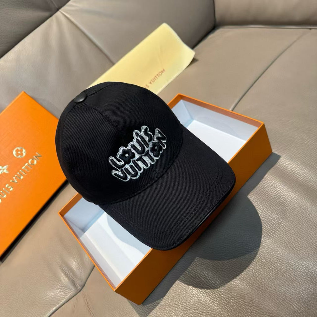 New embroidered canvas baseball cap
