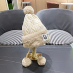 Ear protection knitted hat