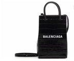 Wall cracked cowhide small bag