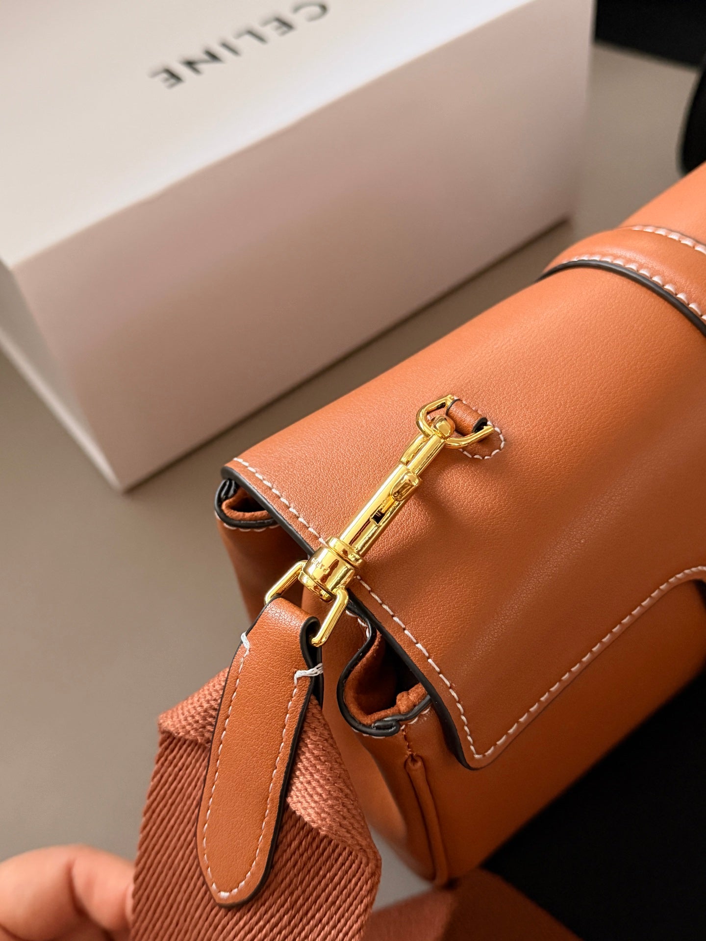 Vertical Tote Tote Bag Lucky Bag Small Sheepskin Bag