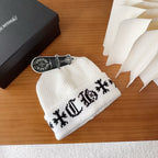Hot selling wool knitted yarn cap