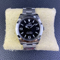C-Factory -Black - Silver 904L Steel - Automatic - 39mm