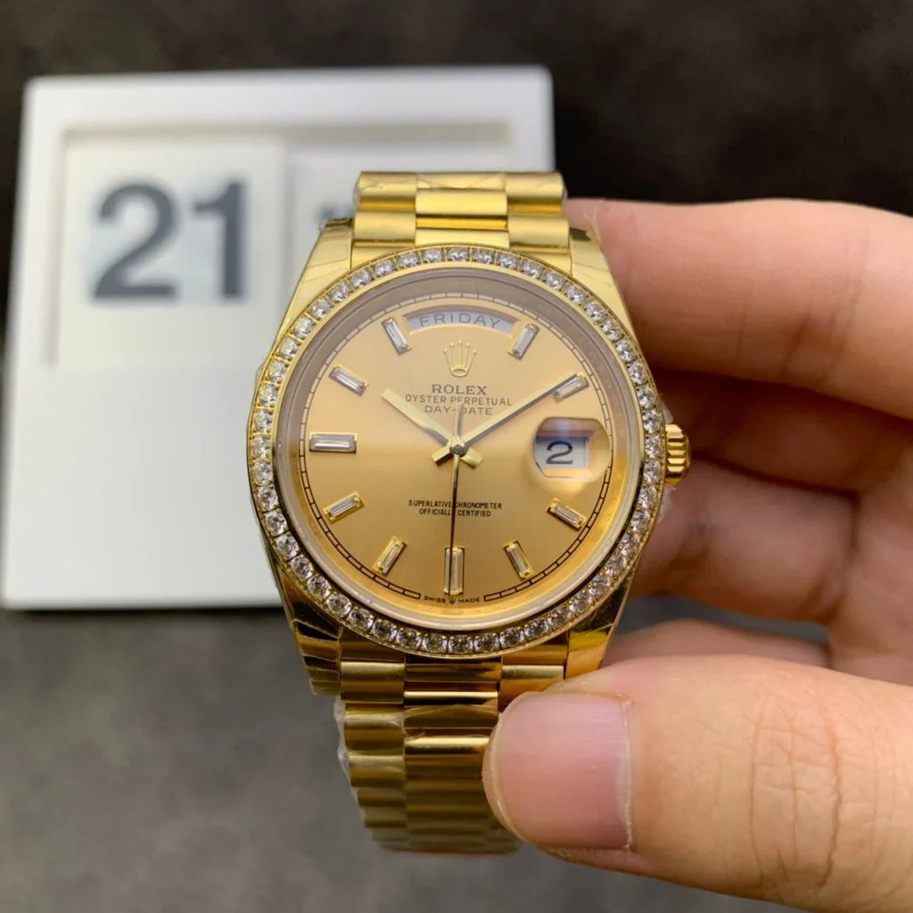 Gold Yellow - 904L Steel - Automatic - 40mm