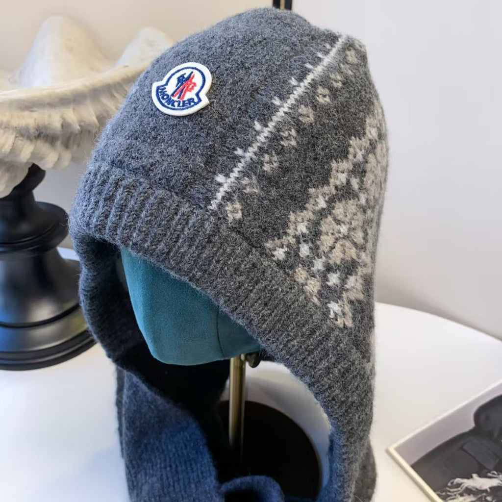 New Classic Scarf Hat Glove Set
