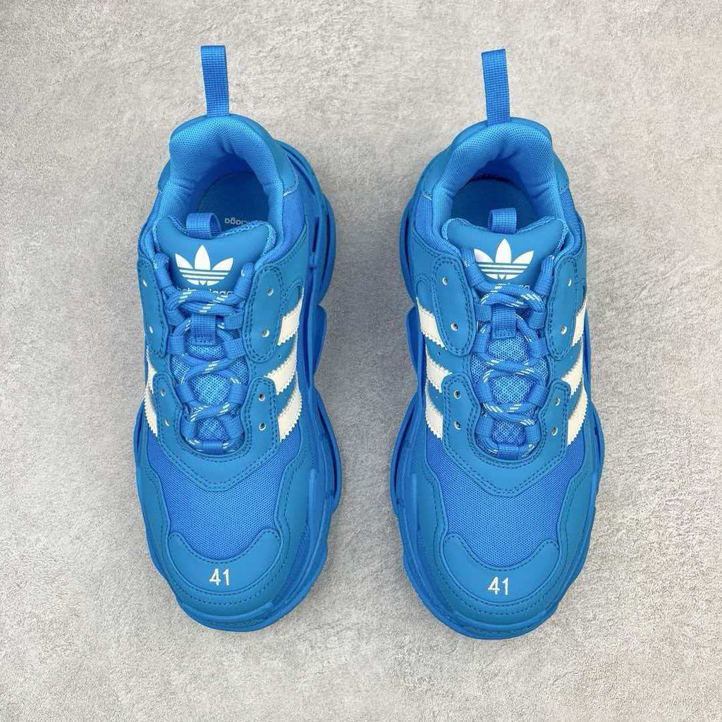 Co branded retro thick sole height increasing sports dad shoes