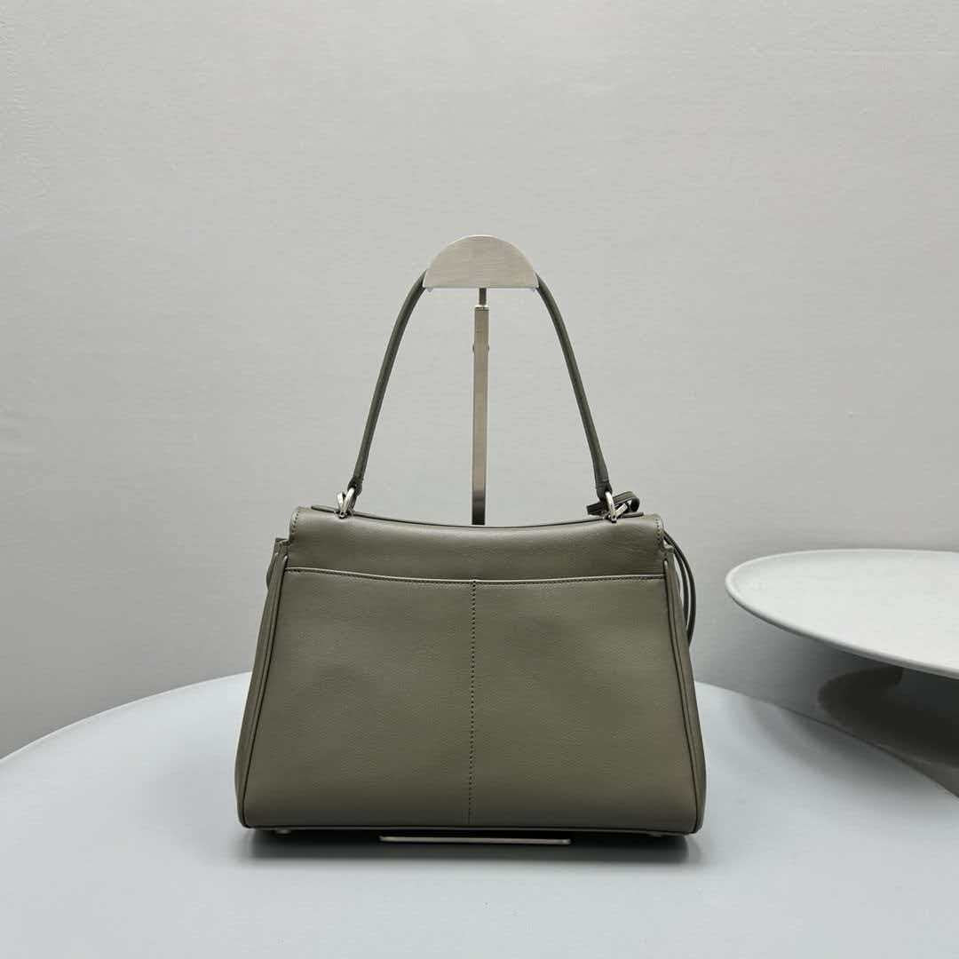 Black Silver Postman Bag