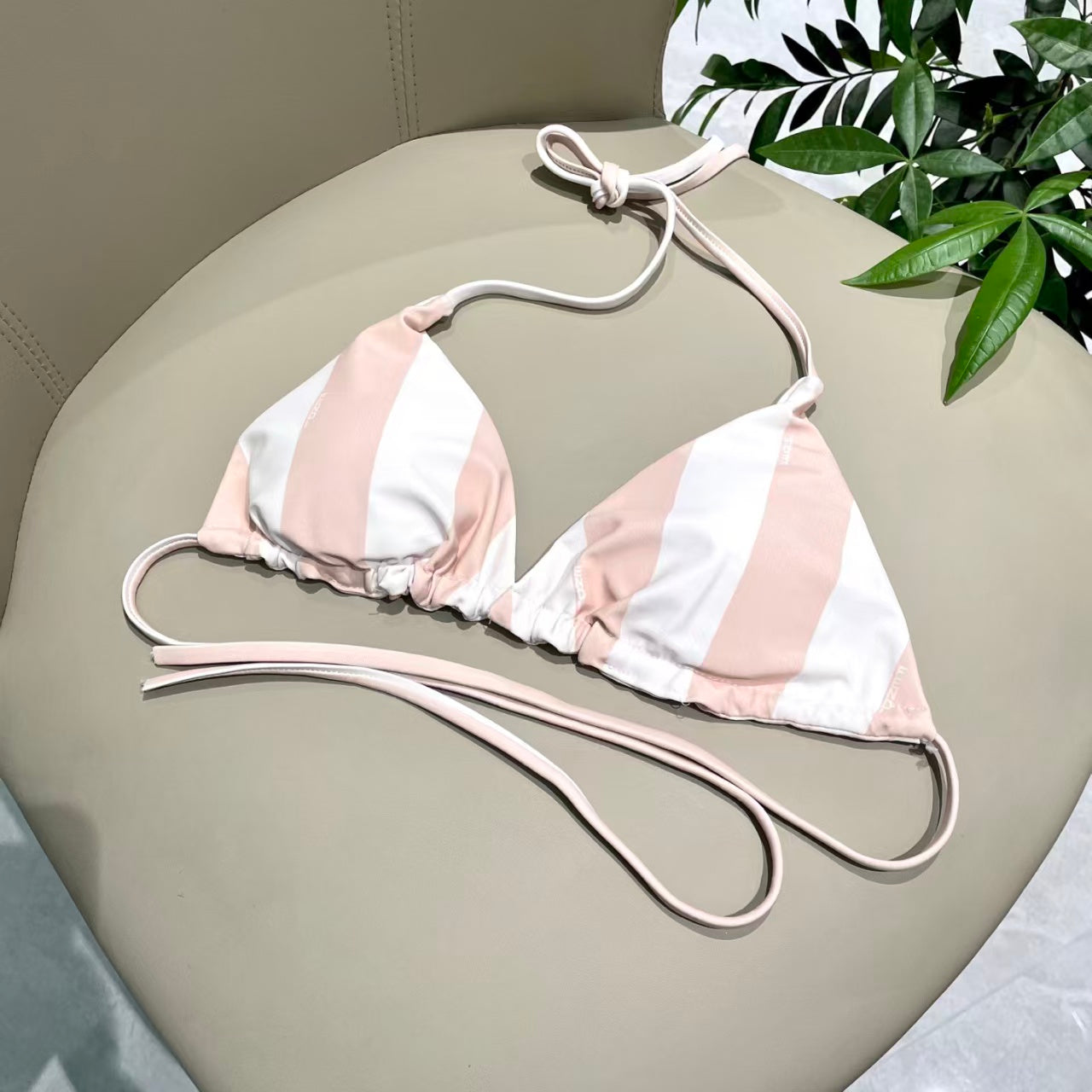 New printed split swimsuit